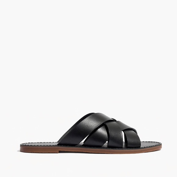 NWOT  Madewell The Boardwalk Woven Slide Sandal - Picture 2 of 8